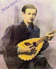 Vassilis Tsitsanis at a young age